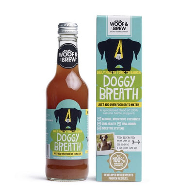 Woof & Brew Doggy Breath Herbal Tonic 330ml