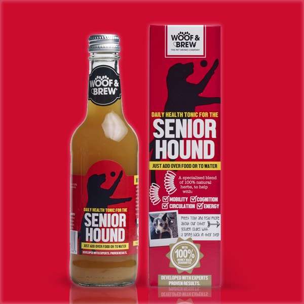 Woof & Brew Senior Hound Herbal Tonic 330ml