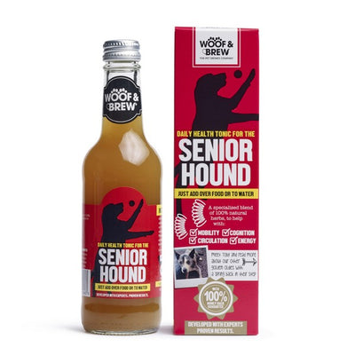 Woof & Brew Senior Hound Herbal Tonic 330ml