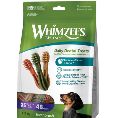 Whimzees Toothbrush XSmall 70mm (48Pk)