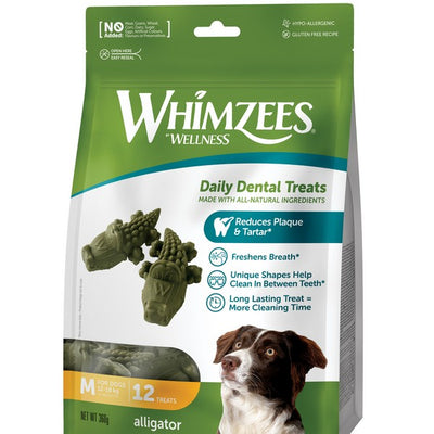 Whimzees Alligator Medium (12Pk)