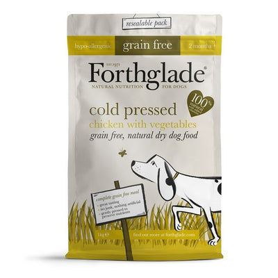 Forthglade Cold Pressed Dry Dog Food Chicken Grain Free 6kg