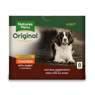 Natures Menu Dog Pouch Light 8Pk 300g