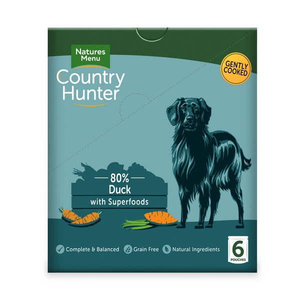 Natures Menu Country Hunter Dog Pouch Multi Pack 150g Pouches