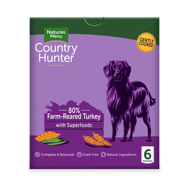 Natures Menu Country Hunter Dog Pouch Multi Pack 150g Pouches