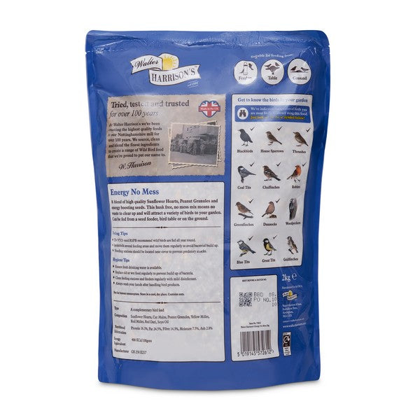 Harrisons Energy No Mess 2kg Pouch