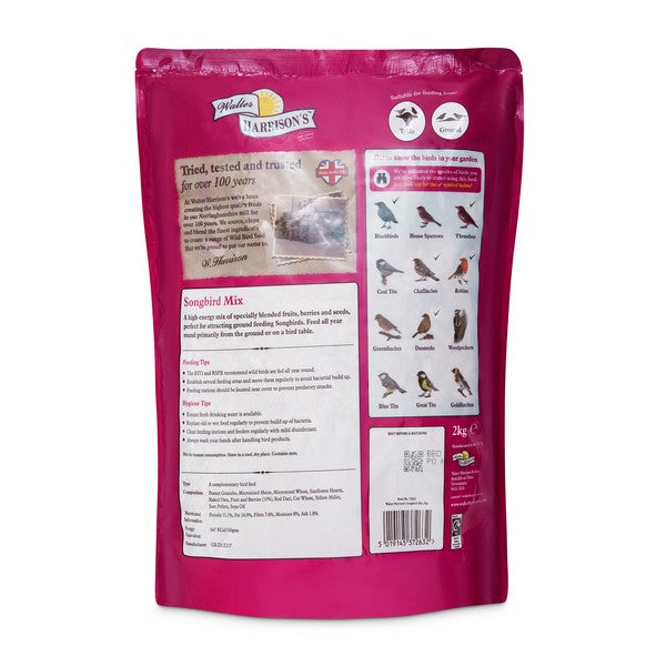 Harrisons Songbird Mix 2kg Pouch