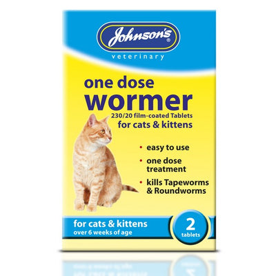 JVP Easy One Dose Wormer For Cats