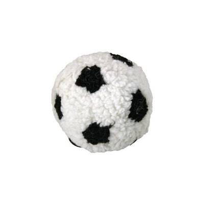 James and Steel Plush Berber Football With Squeak 23cm