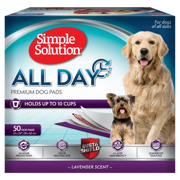 Simple Solution All Day Premium Dog & Puppy Training Pads