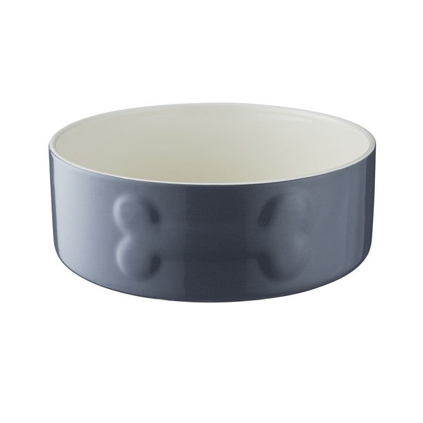 Mason Cash Colour Mix Grey Dog Bowl 20cm