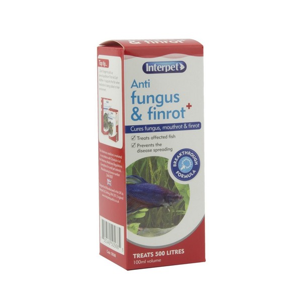 Interpet Treat Anti Fungus & Finrot Plus 100ml