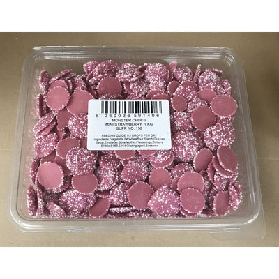 Monster Chocs Mini Strawberry 1kg