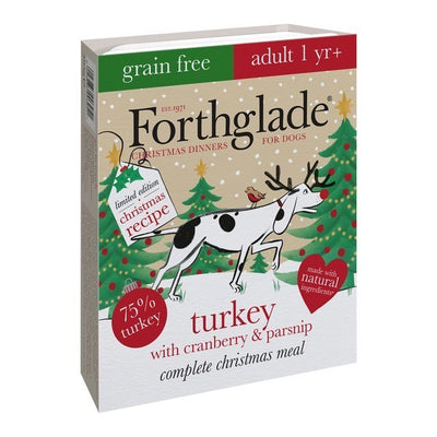 Forthglade Adult Christmas Turkey, Cranberry & Parsnip GF 395g