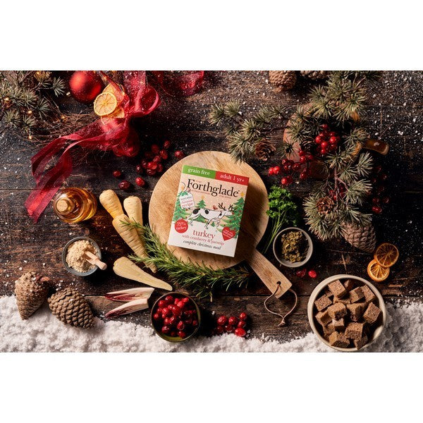 Forthglade Adult Christmas Turkey, Cranberry & Parsnip GF 395g