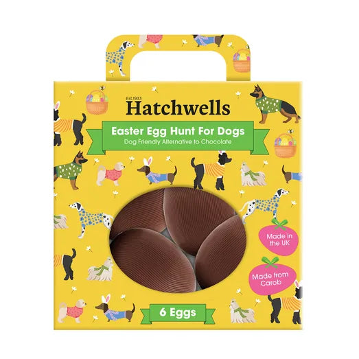 Hatchwells Dog Carob Easter Egg Hunt 120g