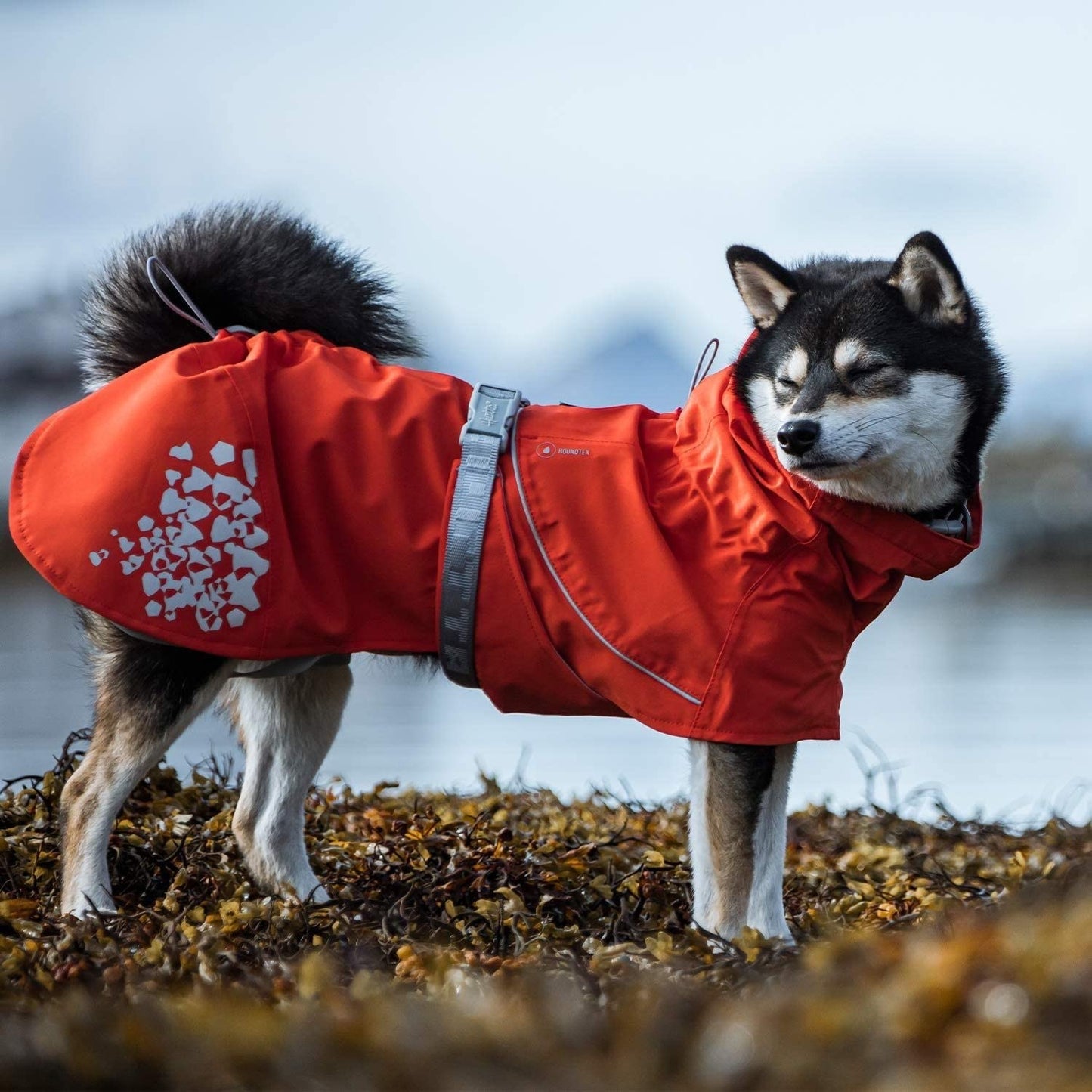 Hurtta Monsoon Coat Rosehip 60cm