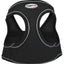 HugglePets Step In Air Mesh Harness Black Small 36-44cm