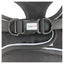 HugglePets Step In Air Mesh Harness Black Small 36-44cm