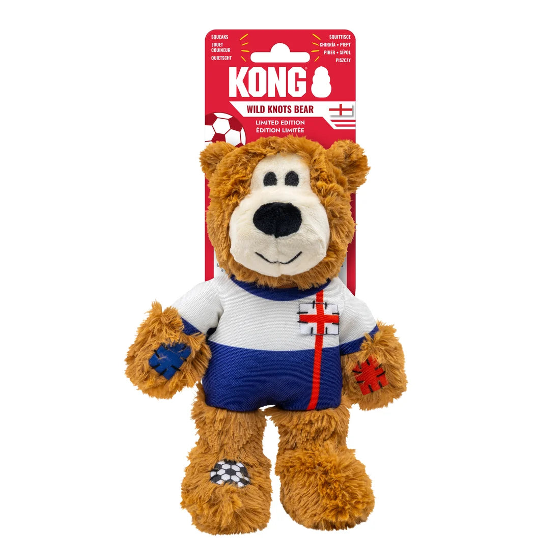 Kong Wild Knots Sports Bear ENGLAND Medium