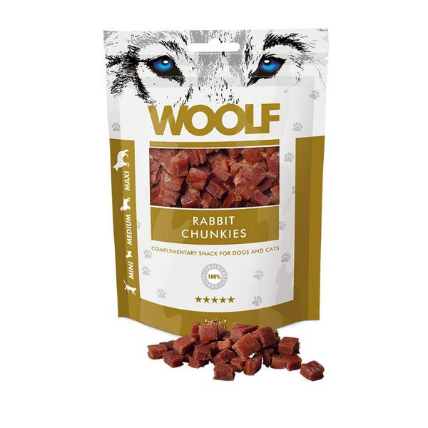Woolf Rabbit Chunckies 100g