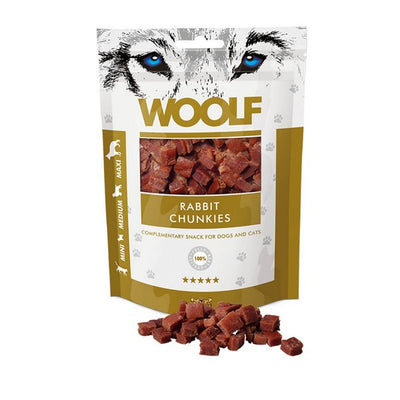 Woolf Rabbit Chunckies 100g