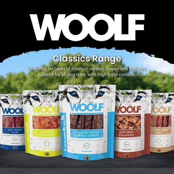 Woolf Rabbit Chunckies 100g