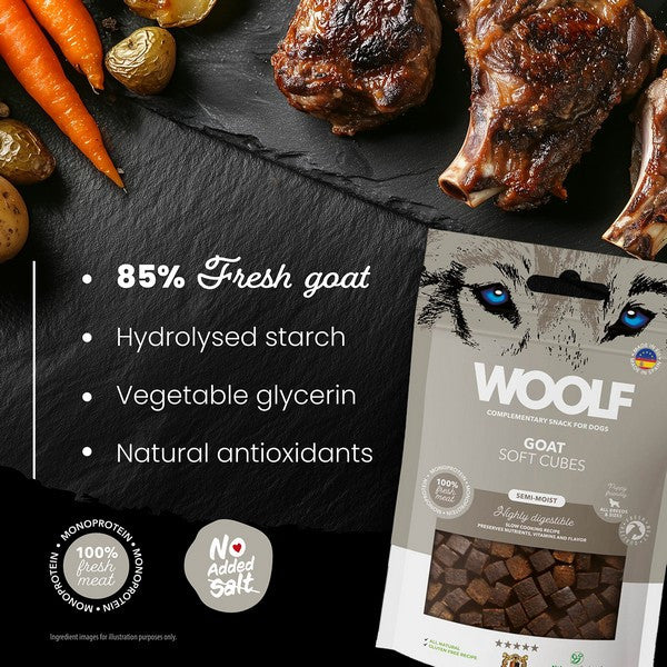 Woolf Goat Soft Cubes 100g