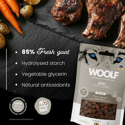 Woolf Goat Soft Cubes 100g