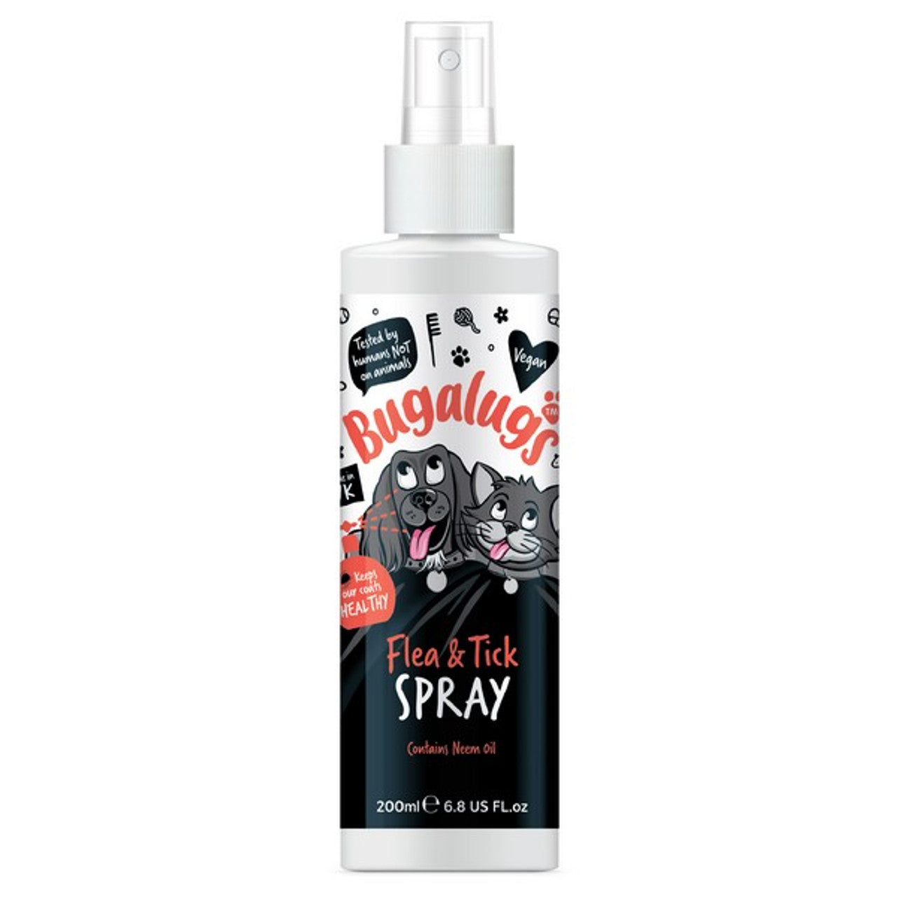 Bugalugs Dog and Cat Flea and Tick Spray
