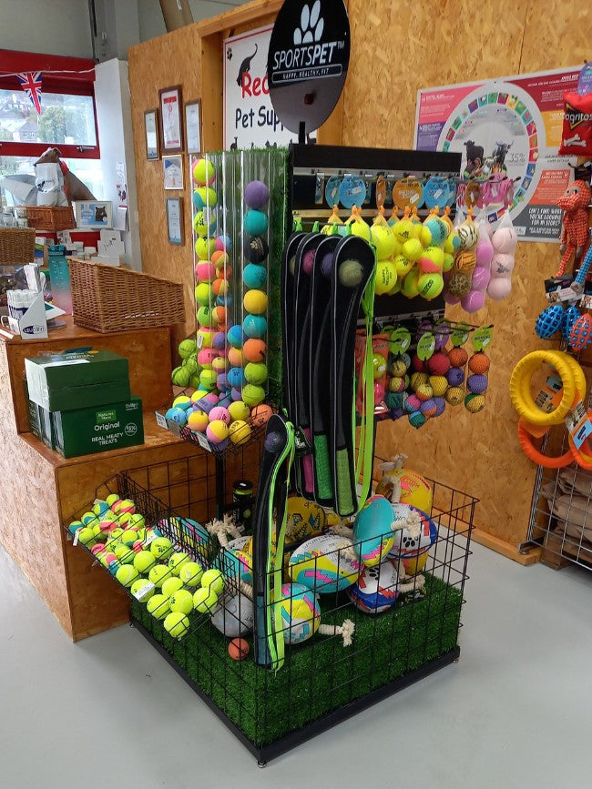 Sportspet Single Squeak Tennis Balls Display Refill (Dcse30)